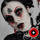 Red and Black Sclera Lenses