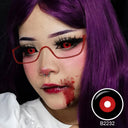 Tokyo Ghoul Black and Red Sclera Lenses