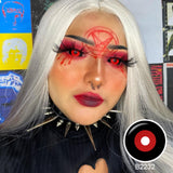 Tokyo Ghoul Black and Red Sclera Lenses