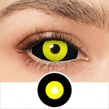 Sith Ichigo Black and Yellow Sclera Lenses