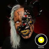 Sith Ichigo Black and Yellow Sclera Lenses