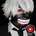 Black Ring Red Sclera Lenses