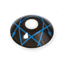 Blue Star Trails Sclera Lenses