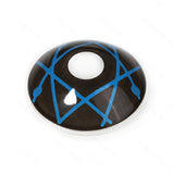 Blue Star Trails Sclera Lenses
