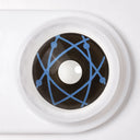 Blue Star Trails Sclera Lenses