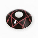 Red Star Trails Sclera Lenses