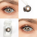 Mummy Double Iris Eye Sclera Contacts