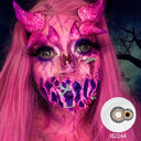 Mummy Double Iris Eye Sclera Contacts