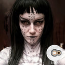 Mummy Double Iris Eye Sclera Contacts