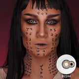 Mummy Double Iris Eye Sclera Contacts