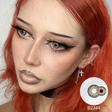 Mummy Double Iris Eye Sclera Contacts