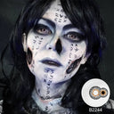 Mummy Double Iris Eye Sclera Contacts