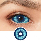 Snowy Night Sclera Lenses