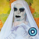 Snowy Night Sclera Lenses