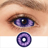 Purple Flash Sclera Lenses