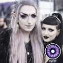 Purple Flash Sclera Lenses