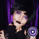 Purple Flash Sclera Lenses