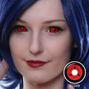 Uchiha 3 Tomoe Sharingan Sclera Contacts