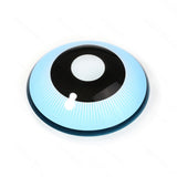 Black and Blue Sclera Lenses