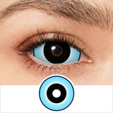 Black and Blue Sclera Lenses