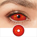 Fire Red Sclera Lenses