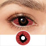 Red Slipknot Sclera Lenses