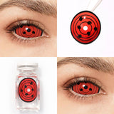 Sasuke 6 Tomoe Rinnegan Sclera Contacts (Available in 4 Color)