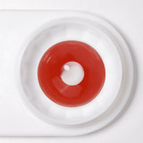 All Red Mini Sclera Lenses