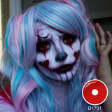 All Red Mini Sclera Lenses