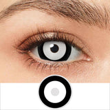 Black And White Mini Sclera Lenses