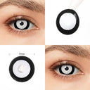 Black And White Mini Sclera Lenses