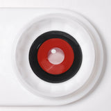 Black Ring Red Mini Sclera Lenses