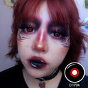 Tokyo Ghoul Black And Red Mini Sclera Lenses