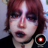 Tokyo Ghoul Black And Red Mini Sclera Lenses