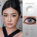 Euroring Watery Blue Colored Contacts