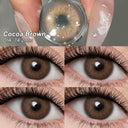 Iris Cocoa Brown Colored Contacts