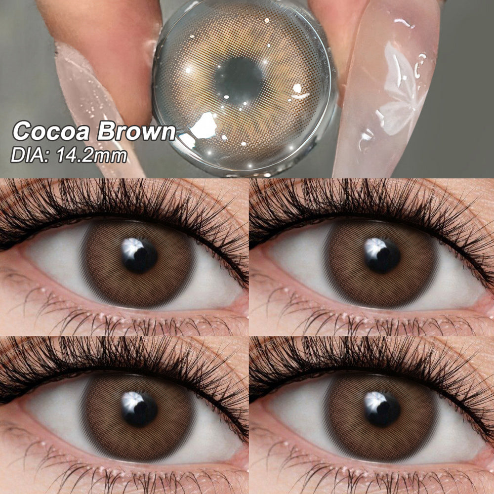 Iris Cocoa Brown Colored Contacts – FreshGo
