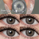 Iris Sage Gray Colored Contacts