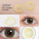 Queen Amber Colored Contacts