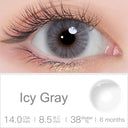 Queen Icy Gray Colored Contacts