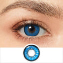 Flame Blue Colored Contacts