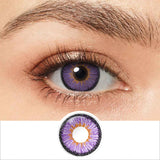 Neon Violet Colored Contacts
