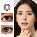 Neon Violet Colored Contacts