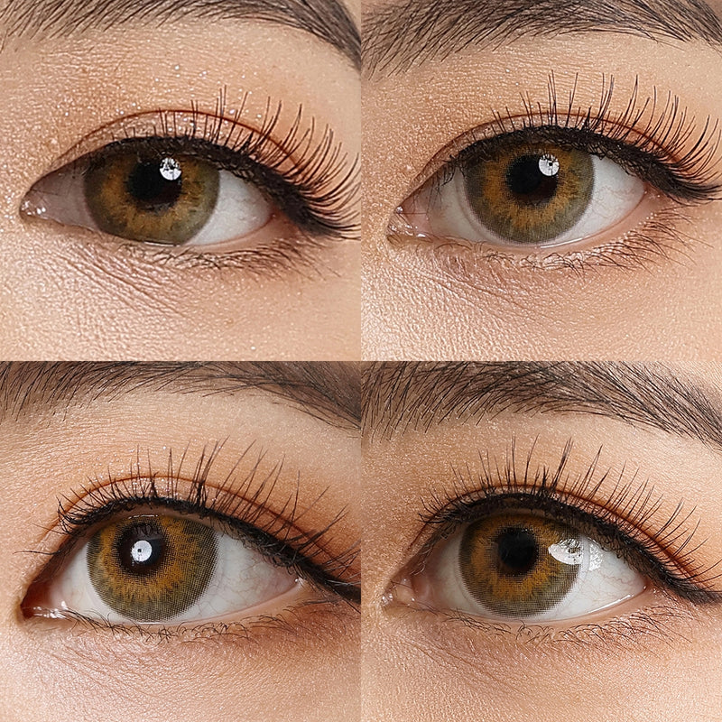 Iris Vanilla Brown Colored Contacts