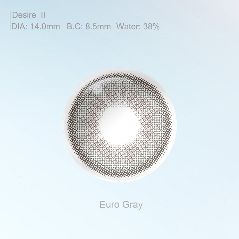 Desire Euro Gray Colored Contacts