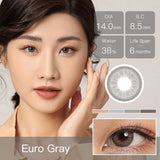 Desire Euro Gray Colored Contacts