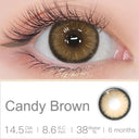 Diamond N Candy Brown Colored Contacts