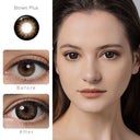 Supersize Brown Plus Colored Contacts