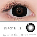 Supersize Black Plus Colored Contacts