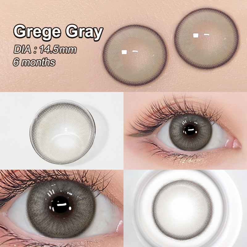 Luna Grege Gray Colored Contacts